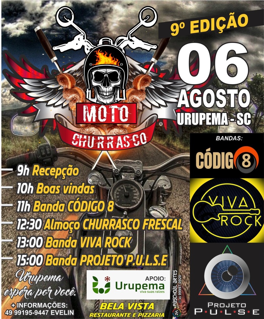 9ª edição Moto Churrasco Urupema