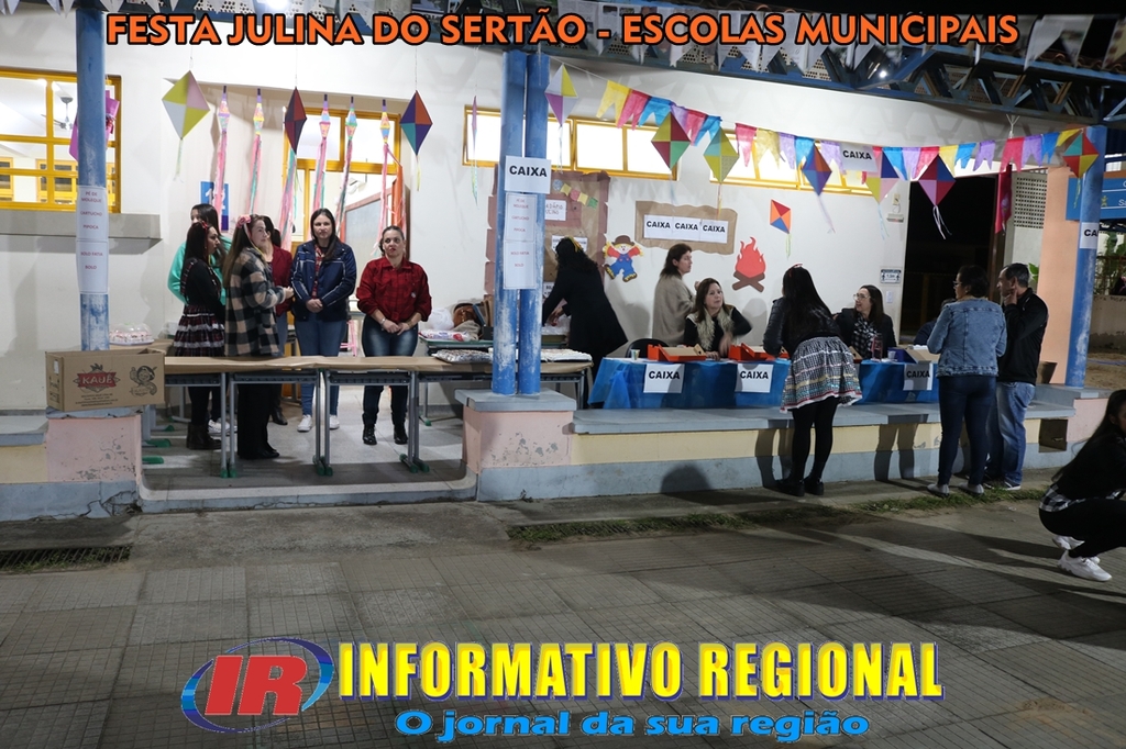FESTA JULINA DO SERTÃO MOVIMENTA A COMUNIDADE ESCOLAR DE SÃO JOÃO DO SUL
