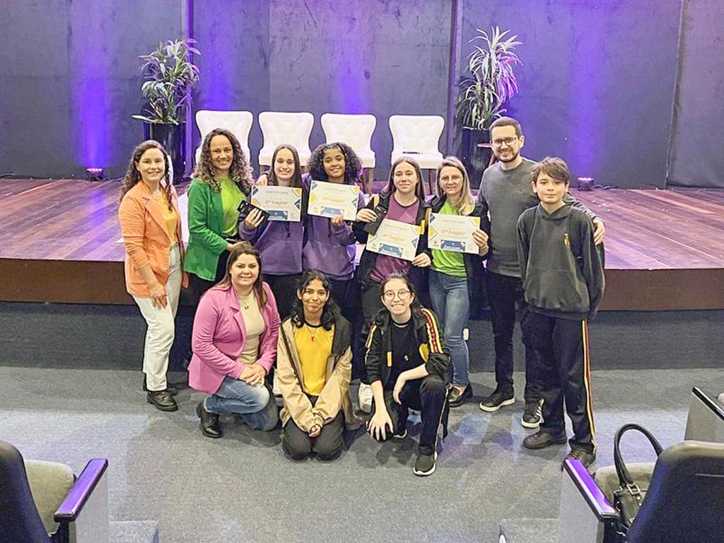 SANTA ROSA DO SUL: PROJETO DE ALUNOS DA REDE MUNICIPAL É PREMIADO NA UNESC