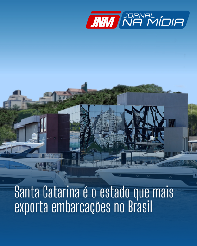 Santa Catarina é o estado que mais exporta embarcações no Brasil