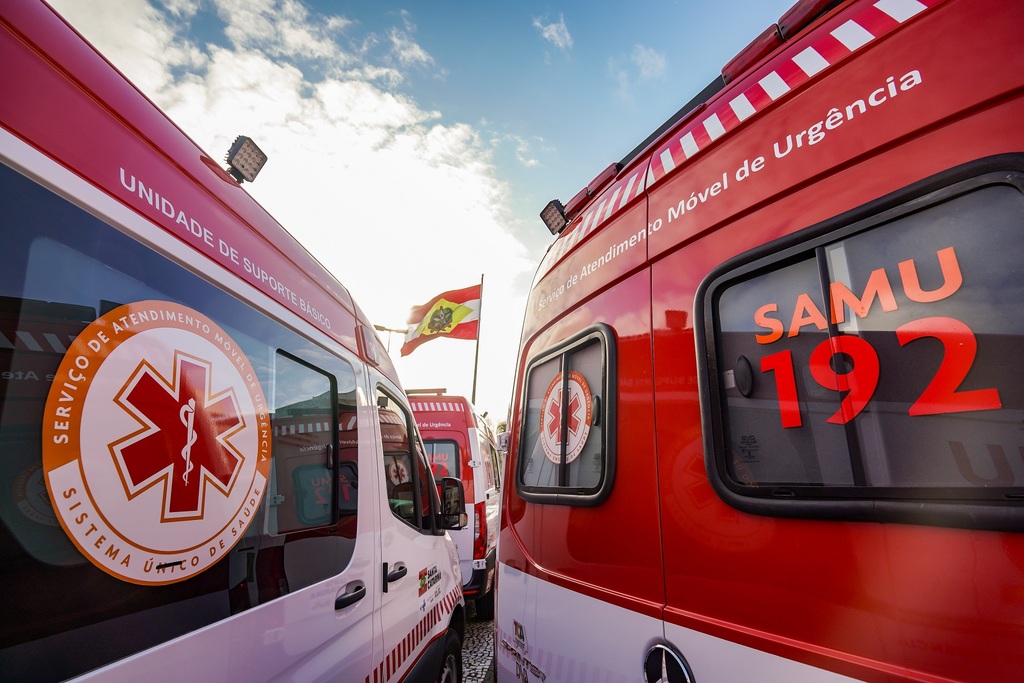 Com 21 novas ambulâncias, Saúde estadual tem frota renovada e reforça qualidade no atendimento de emergências