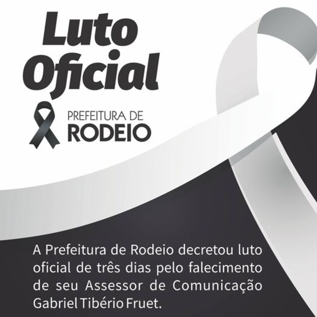 O AMIGO DE TODOS NOS DEIXOU PARA VIVER NA ETERNIDADE”, RODEIO ESTÁ DE LUTO.