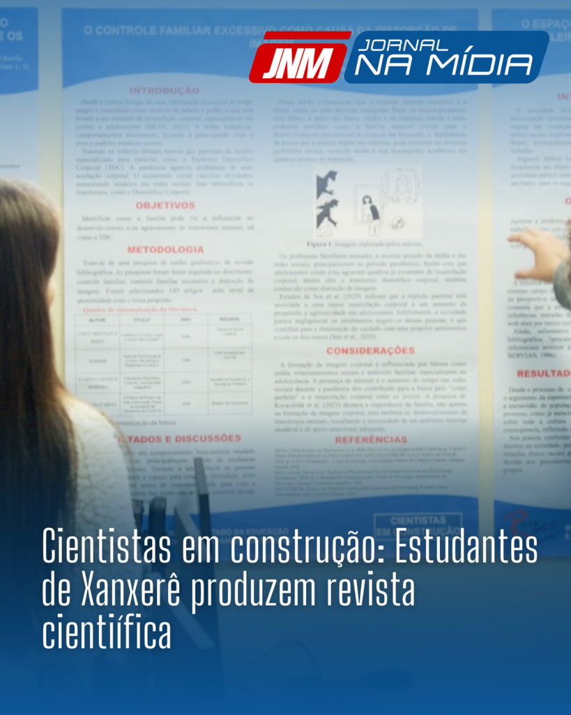 Cientistas em construção: Estudantes de Xanxerê produzem revista cientiífica