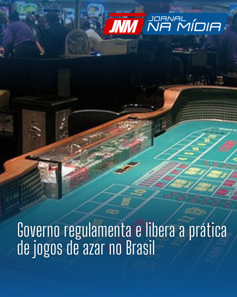 Governo regulamenta e libera a prática de jogos de azar no Brasil