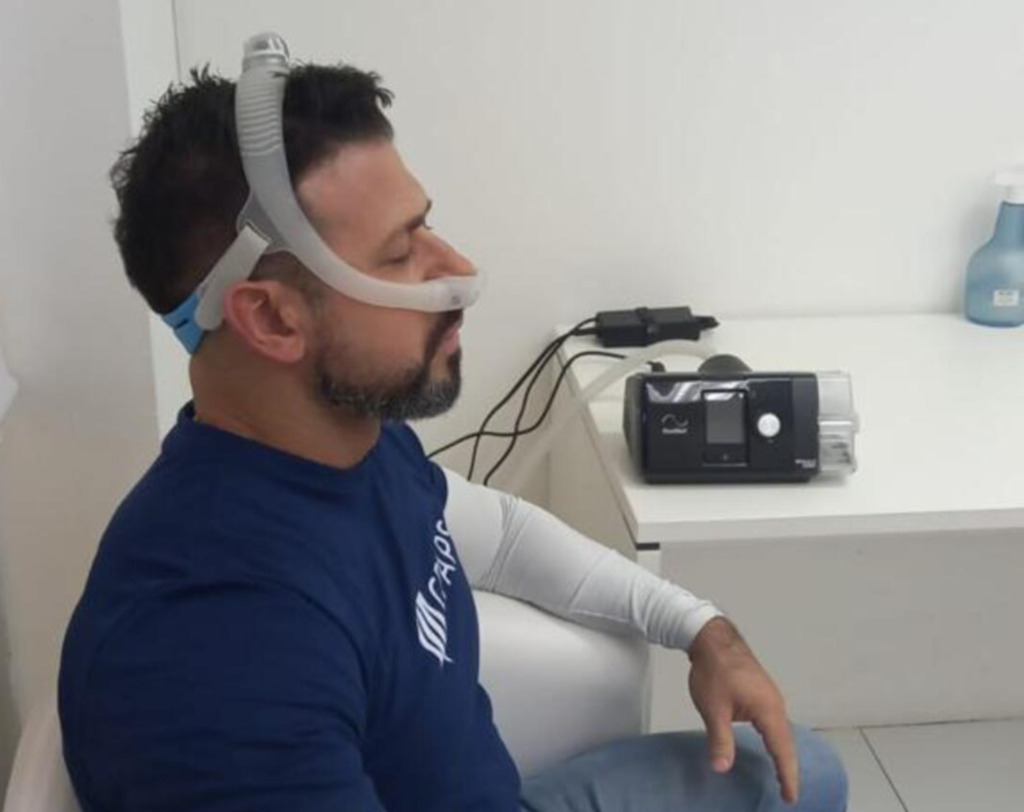 Fotos Arquivo pessoal - DP - A adaptação ao CPAP deve ser realizada por equipe bem treinada e as pressões devem ser ajustadas de maneira individualizada para cada paciente