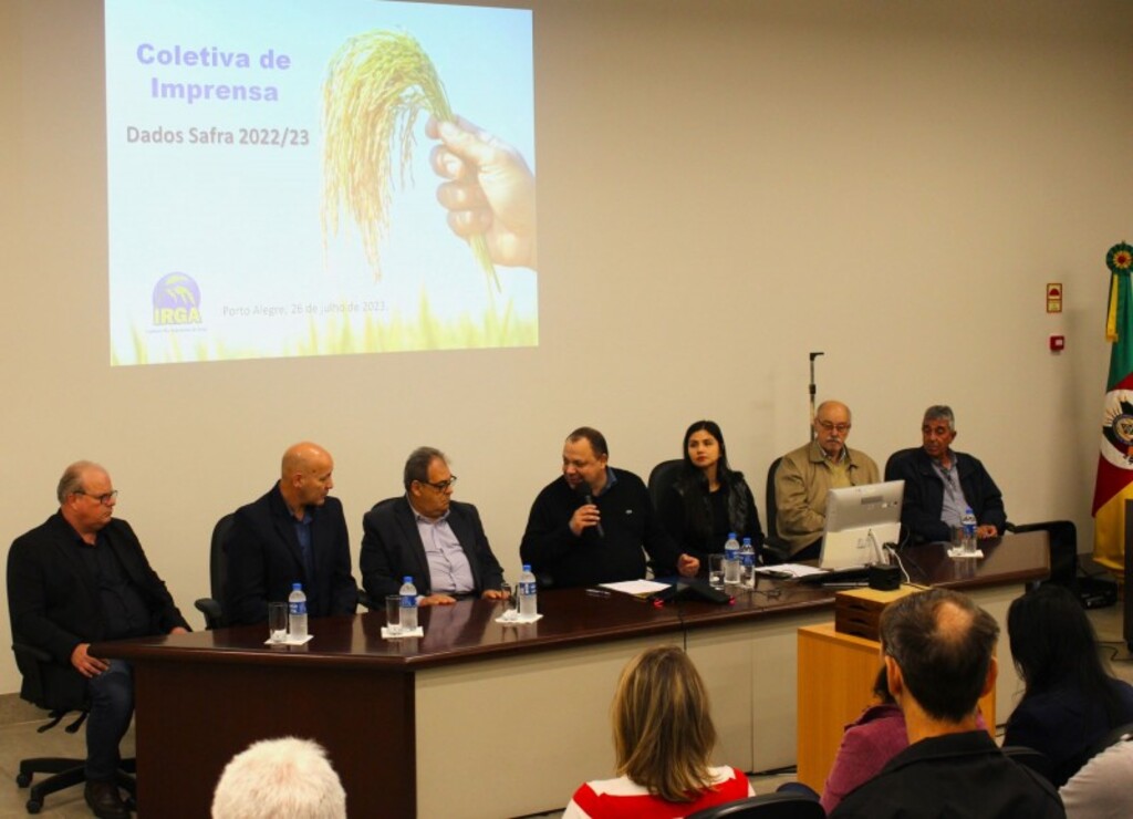 Produção de arroz na Safra 2022/2023 ultrapassa 7,2 milhões de toneladas