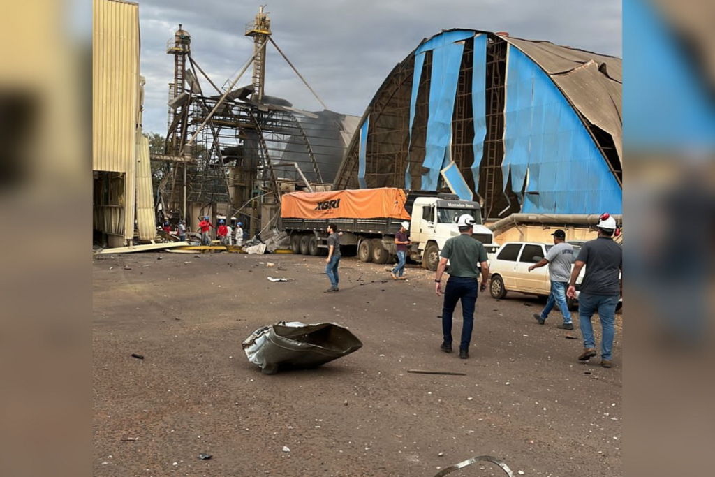 Explosão de silo em cooperativa no Paraná deixa oito mortos