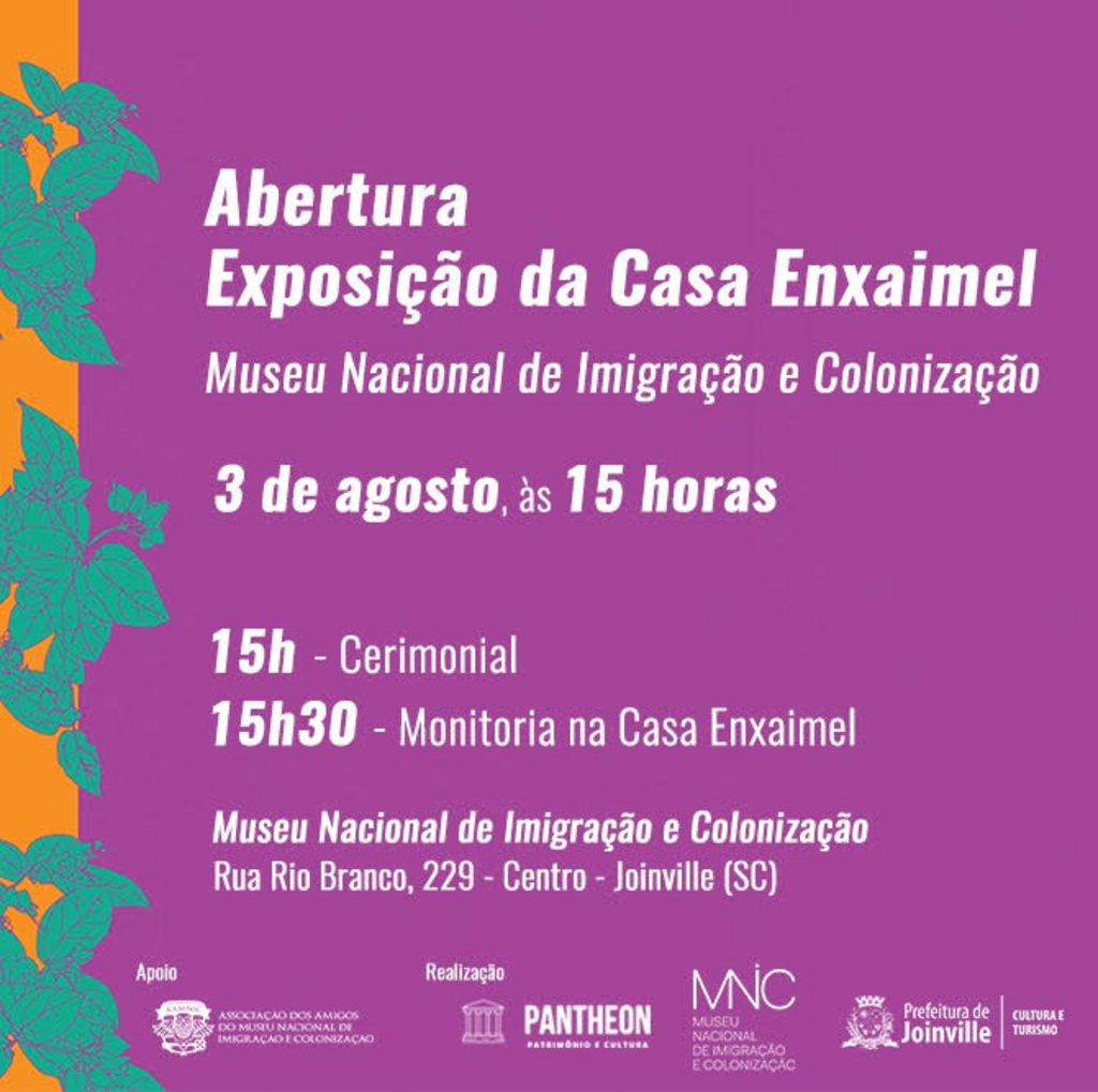 Casa Enxaimel do Museu Nacional de Imigração e Colonização abre exposição na próxima quinta-feira