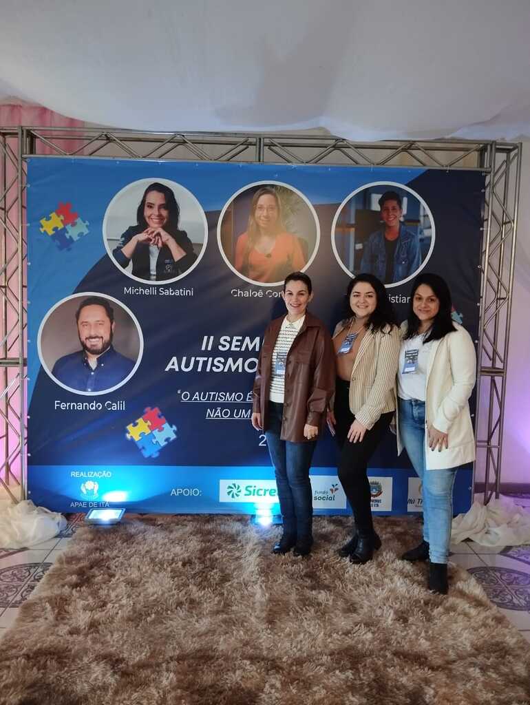 Profissionais da Unimed Chapecó participam de Seminário sobre autismo em Itá