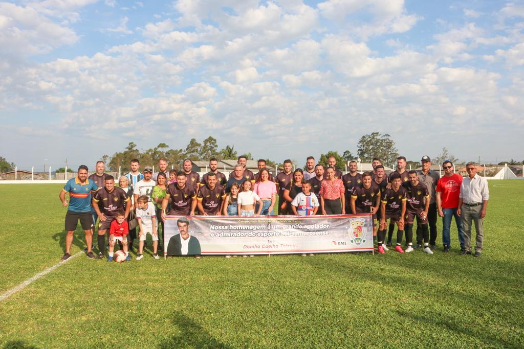 SÃO BRÁS X SANDREMAR  MARCARAM A ABERTURA DO CAMPEONATO MUNICIPAL DE FUTEBOL DE SANTA ROSA DO SUL