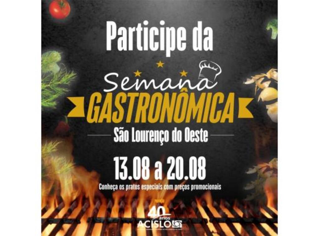 1ª Semana Gastronômica