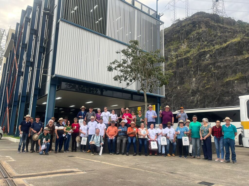 Usina Hidrelétrica Machadinho realiza programação em homenagem ao Dia do Agricultor