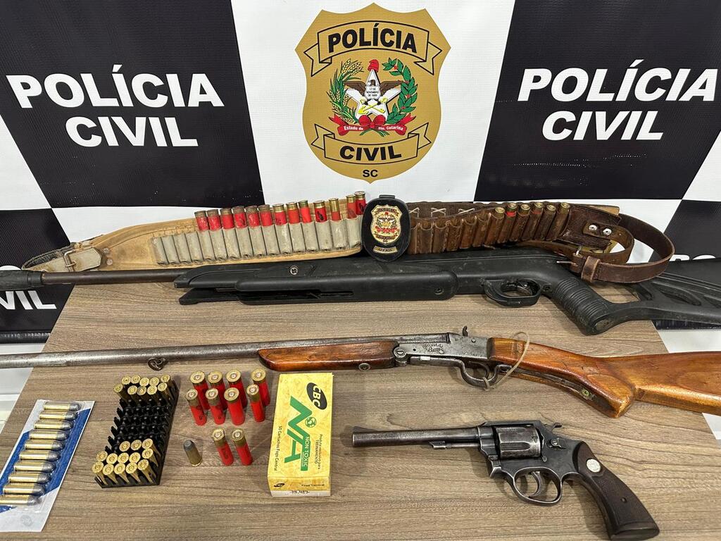 O Rodeense Polícia PolÍcia Civil De Ascurra Prende Homem Em Flagrante Por Posse Ilegal De 9251