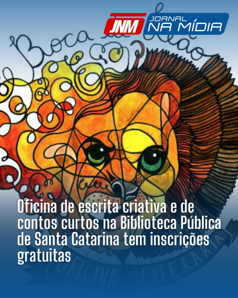 Oficina de escrita criativa e de contos curtos na Biblioteca Pública de Santa Catarina tem inscrições gratuitas