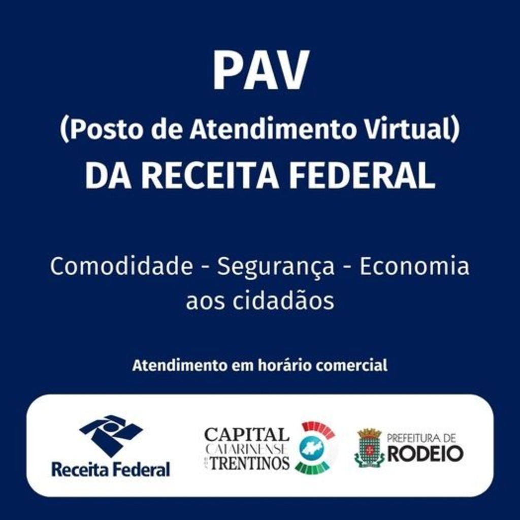 INAUGURAÇÃO DE PONTO DE ATENDIMENTO VIRTUAL (PAV) TRARÁ OS SERVIÇOS DA RECEITA FEDERAL MAIS PRÓXIMOS DO CIDADÃO EM RODEIO
