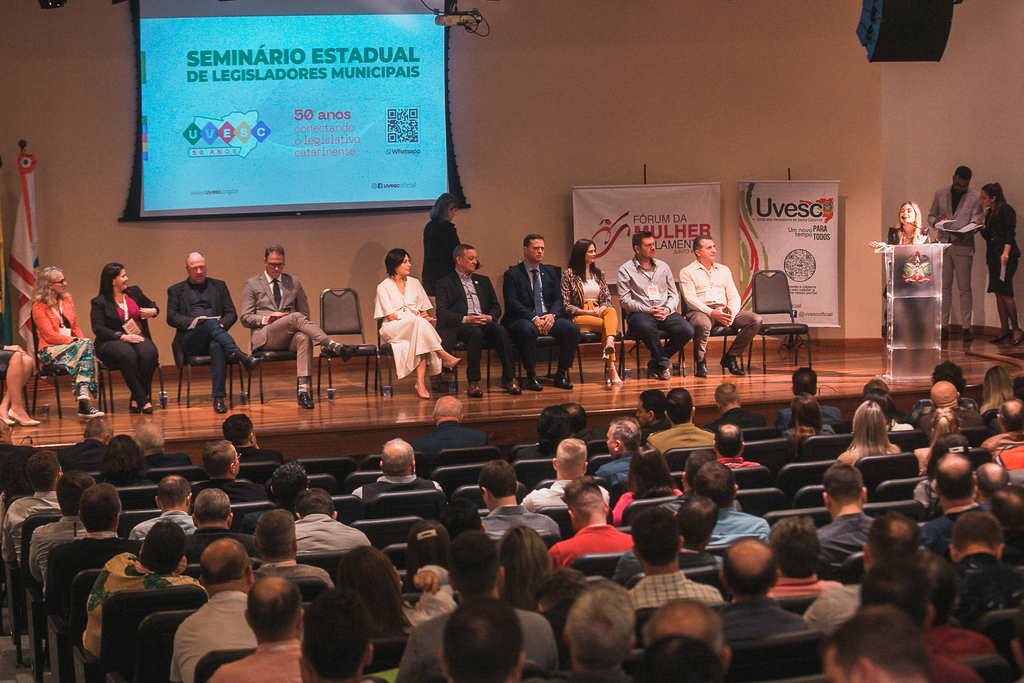 Encontro de vereadores, na Alesc, é pautado pelo protagonismo do legislativo municipal