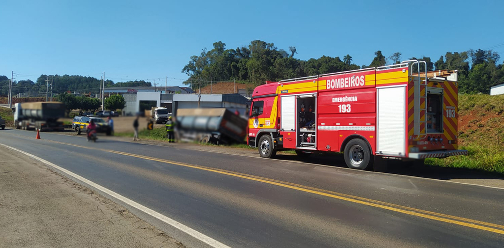 Atropelamento envolvendo bitrem é registrado na BR 158