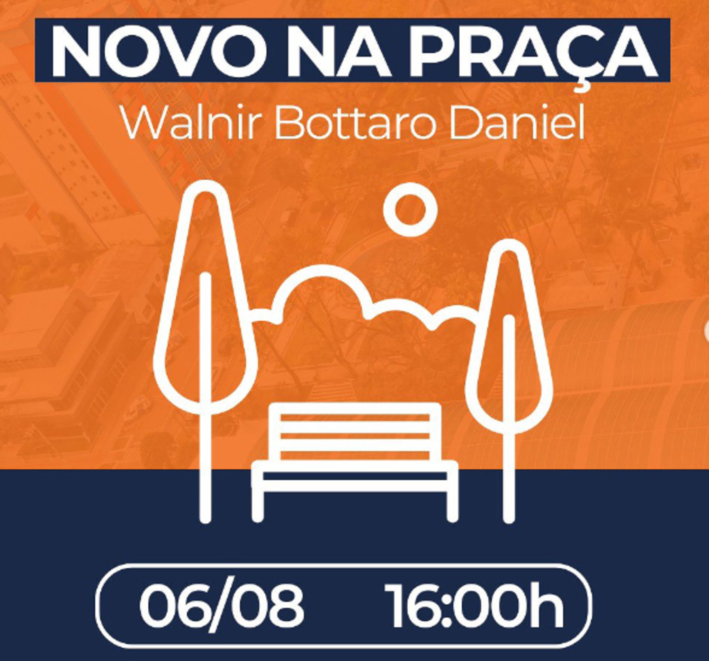 Partido Novo realiza ação na praça neste domingo