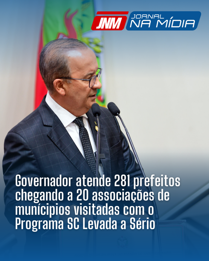 Governador atende 281 prefeitos chegando a 20 associações de munícipios visitadas com o Programa SC Levada a Sério