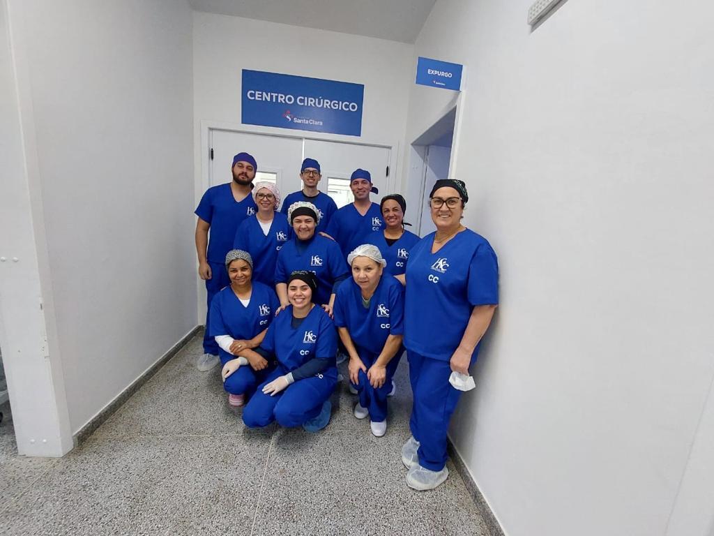 Cirurgias eletivas são realizadas no Hospital Santa Clara