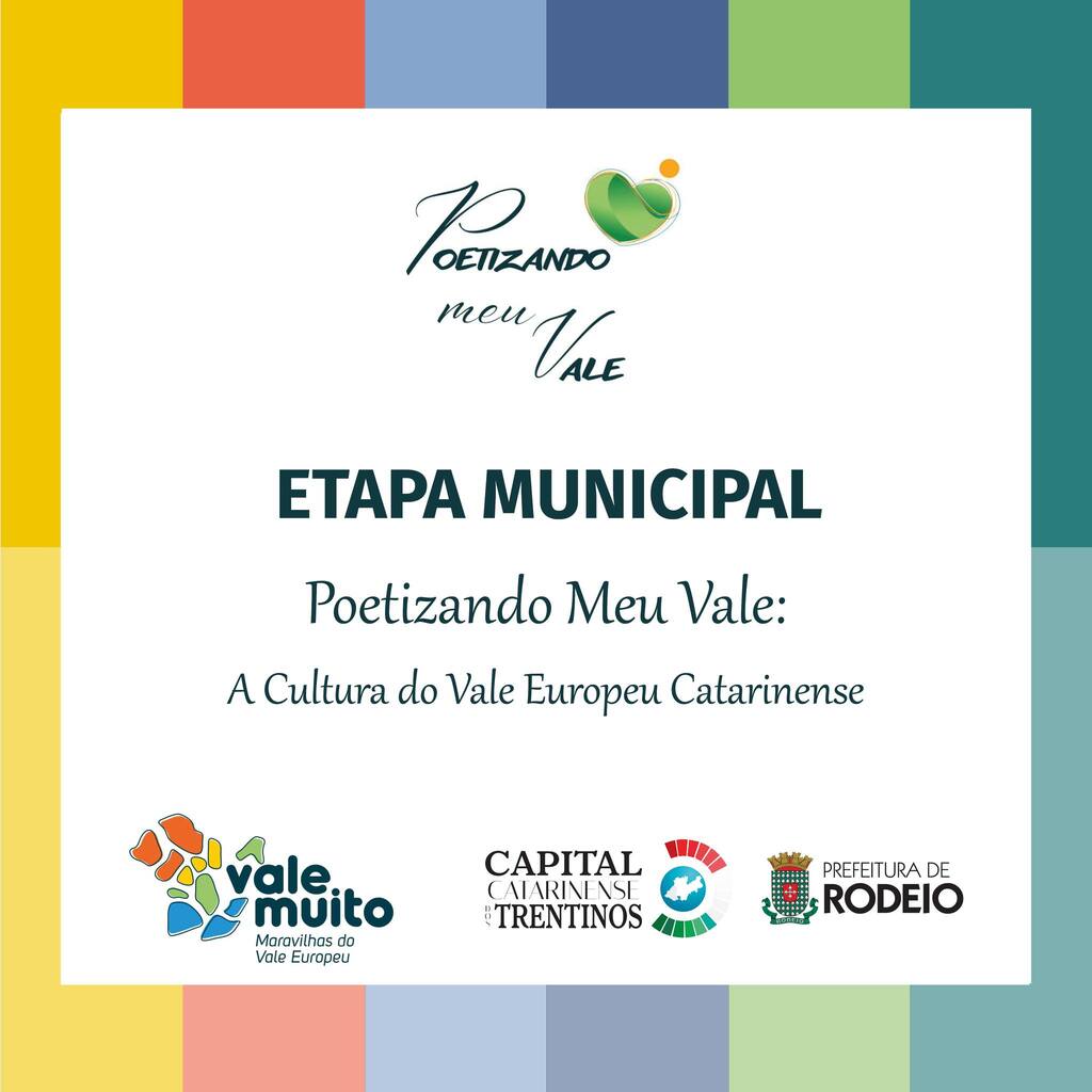 CONHEÇA OS TRÊS VENCEDORES MUNICIPAIS DO CONCURSO VALE MUITO – MARAVILHAS DO VALE EUROPEU – POETIZANDO MEU VALE