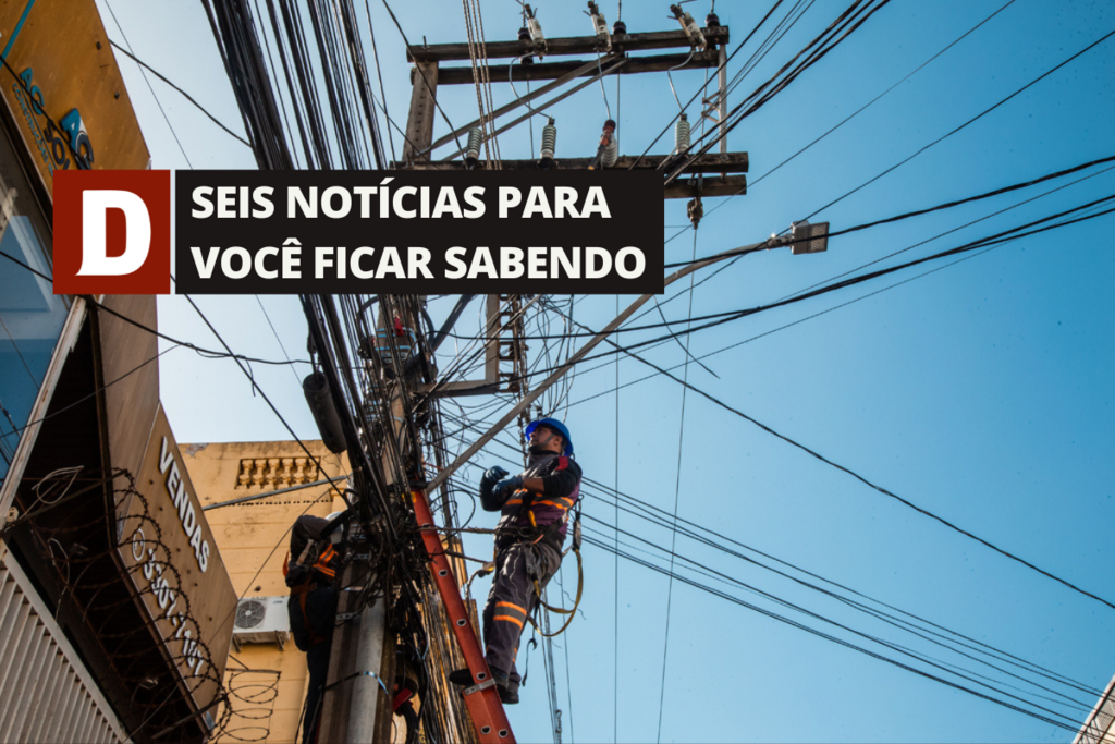 Em nova ação, mutirão recolhe 240 kg de fios na Rua dos Andradas e outras 5 notícias