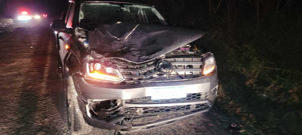 Atropelamento envolvendo cavalos resulta em múltiplas vítimas na Estrada Geral do Cambará, Otacílio Costa