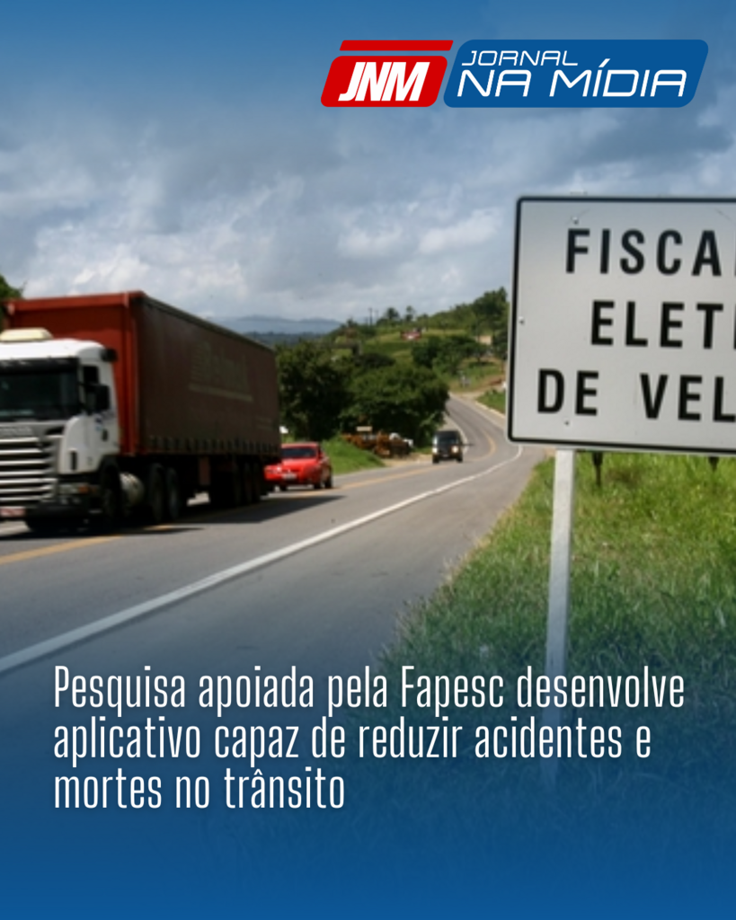 Pesquisa apoiada pela Fapesc desenvolve aplicativo capaz de reduzir acidentes e mortes no trânsito
