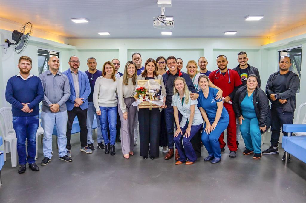 SECRETÁRIA ESTADUAL DE SAÚDE ANUNCIA NOVA 
CLASSIFICAÇÃO DO HOSPITAL DE PRAIA GRANDE