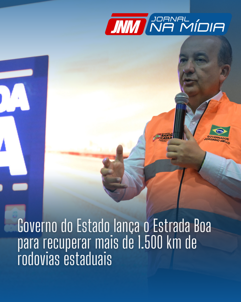 Governo do Estado lança o Estrada Boa para recuperar mais de 1.500 km de rodovias estaduais