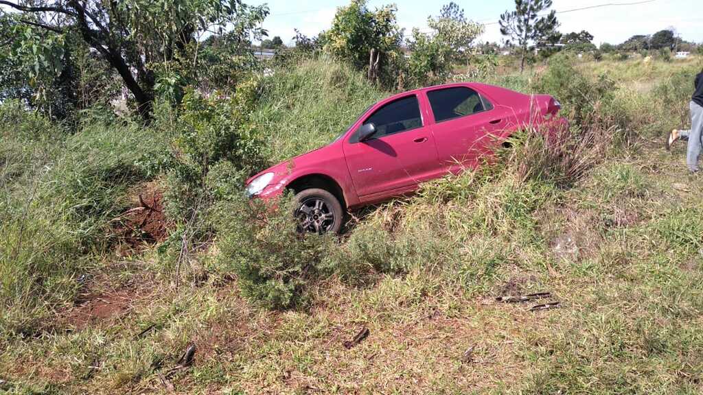 Registrada colisão entre automóveis na BR 163