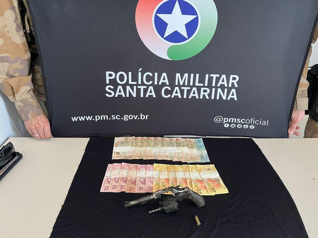 Registrada ocorrência de porte ilegal de arma de fogo