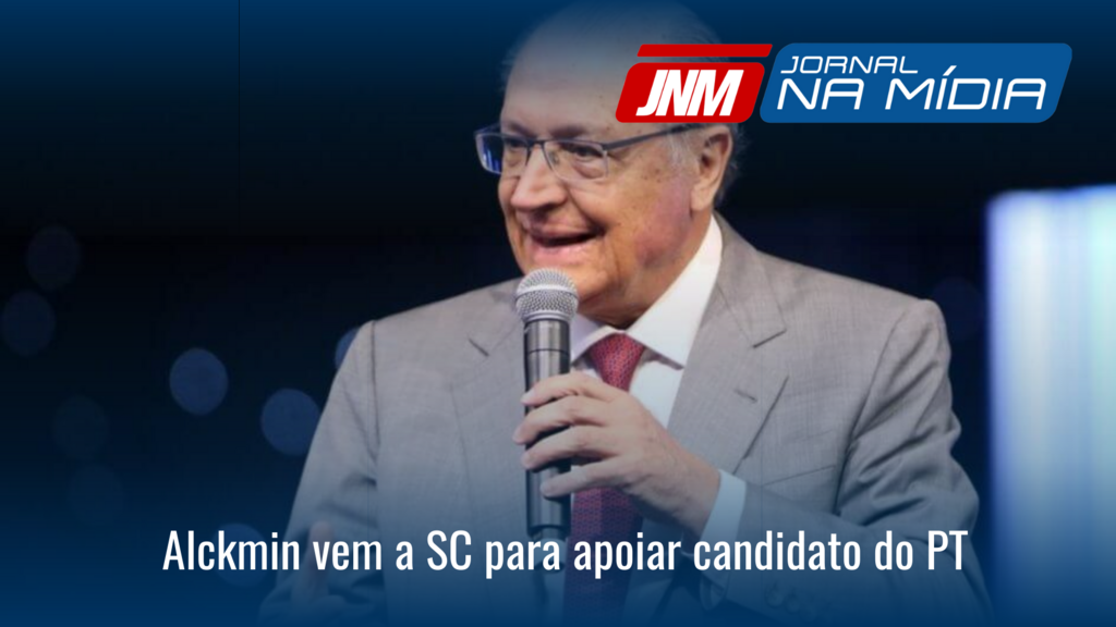 Alckmin vem a SC para apoiar candidato do PT