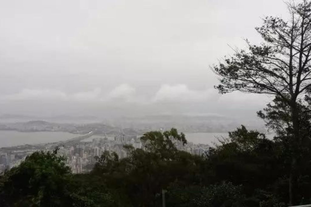  - Ciclone pode causar rajadas de vento em SC. – Foto: Luiz Fernando Dresch