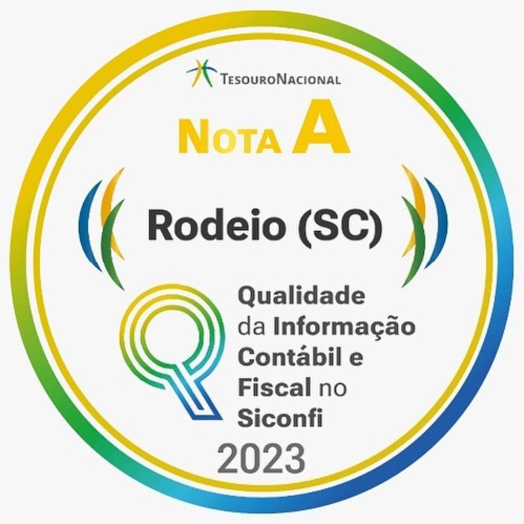 Prefeitura de Rodeio é Nota A em Qualidade da Informação Contábil da Administração Pública
