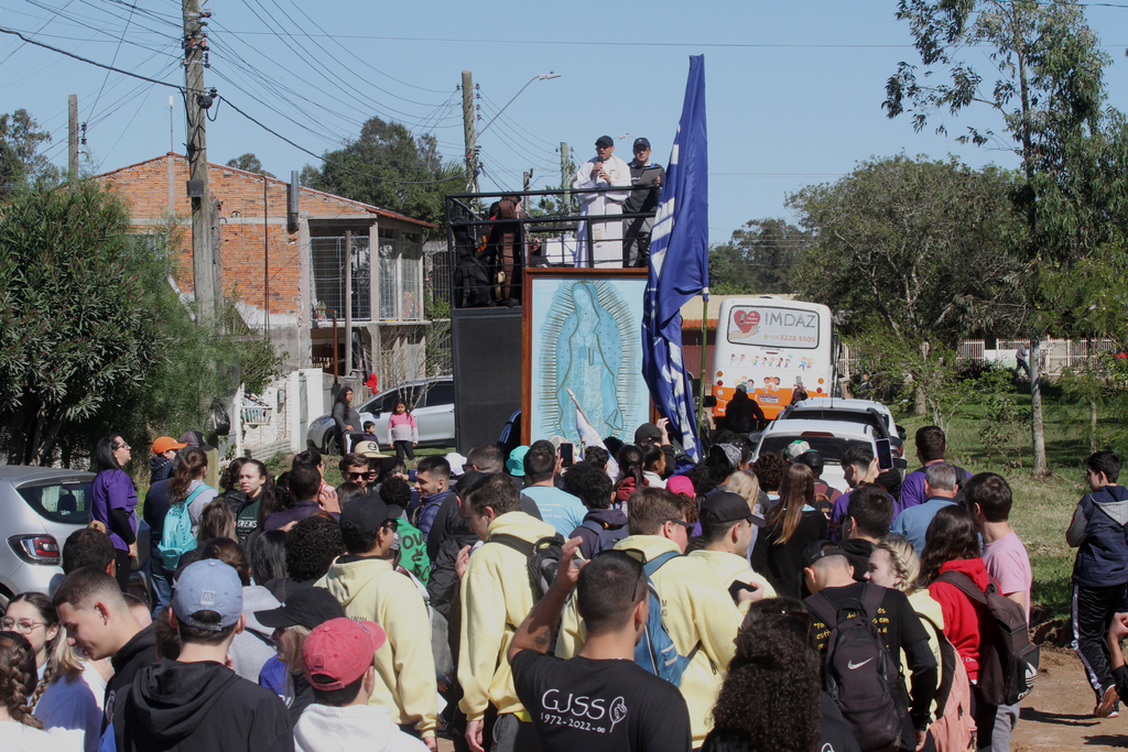 Romaria da Juventude celebra fé em Pelotas
