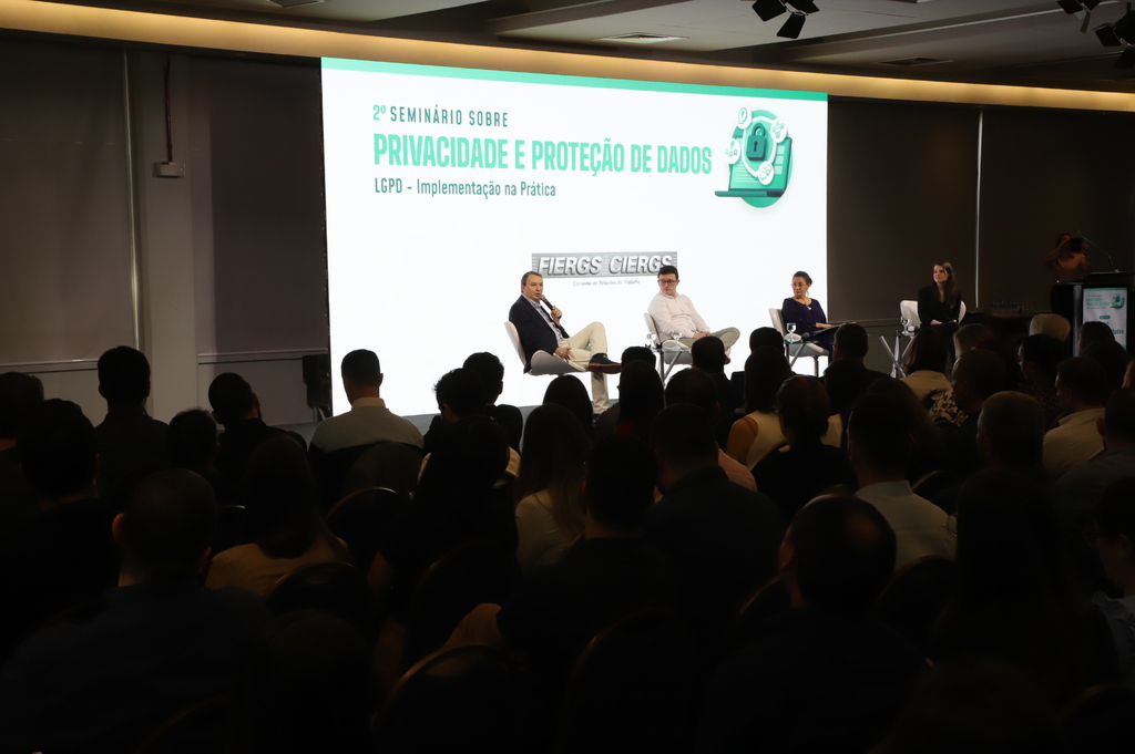 Foto: Dudu Leal - Especial - DP - Especialistas em  proteção de dados trouxeram para debate questões que  trazem vantagens