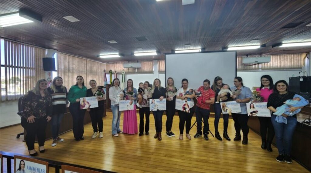 Canoinhas promove ações de incentivo ao aleitamento materno