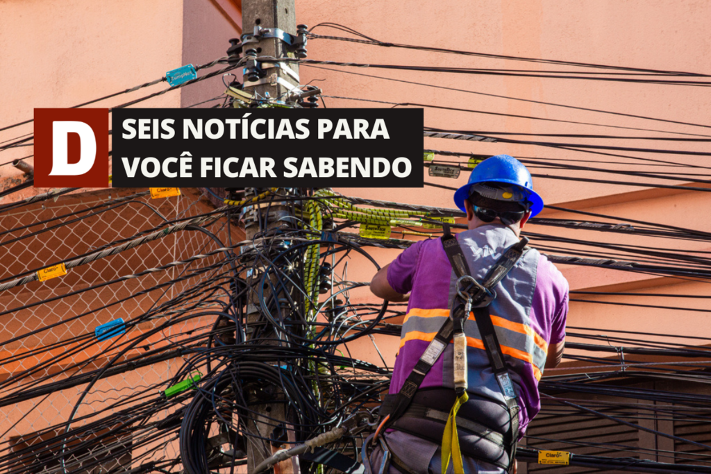 Mutirão para retirada de fios em desuso nos postes continua nesta terça-feira na Rua dos Andradas e outras 5 notícias