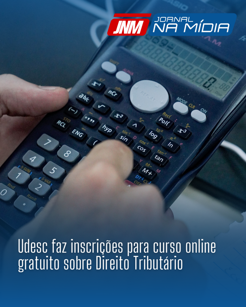 Udesc faz inscrições para curso online gratuito sobre Direito Tributário