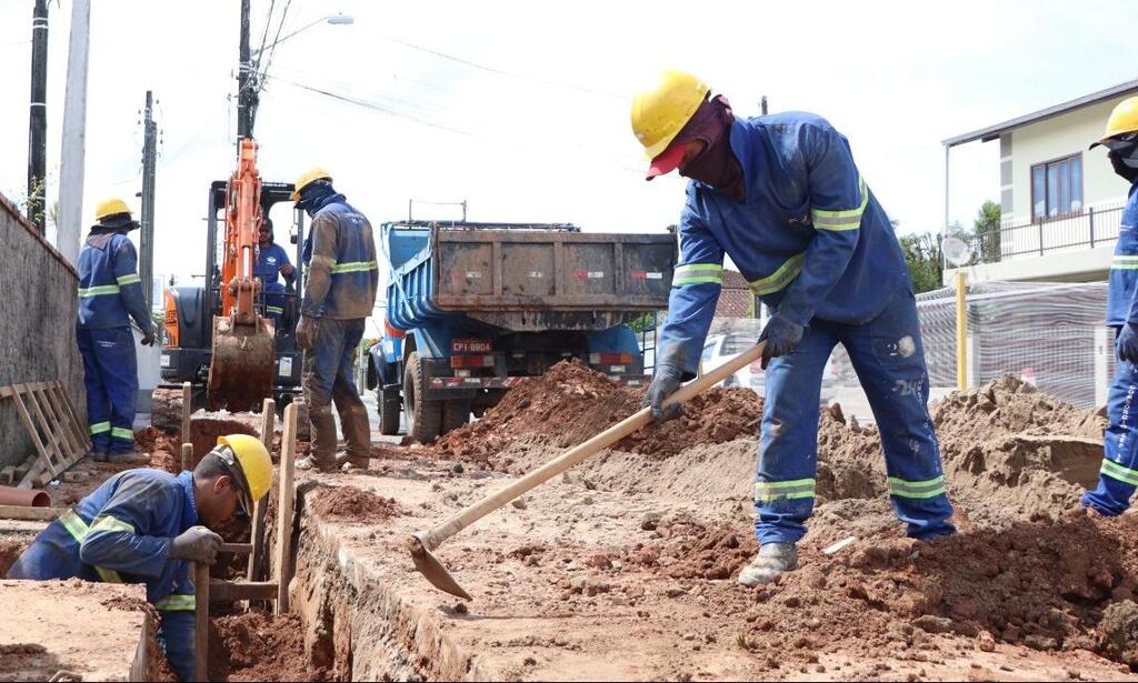 Moradores do bairro Boa Vista discutem obras da Águas de Joinville