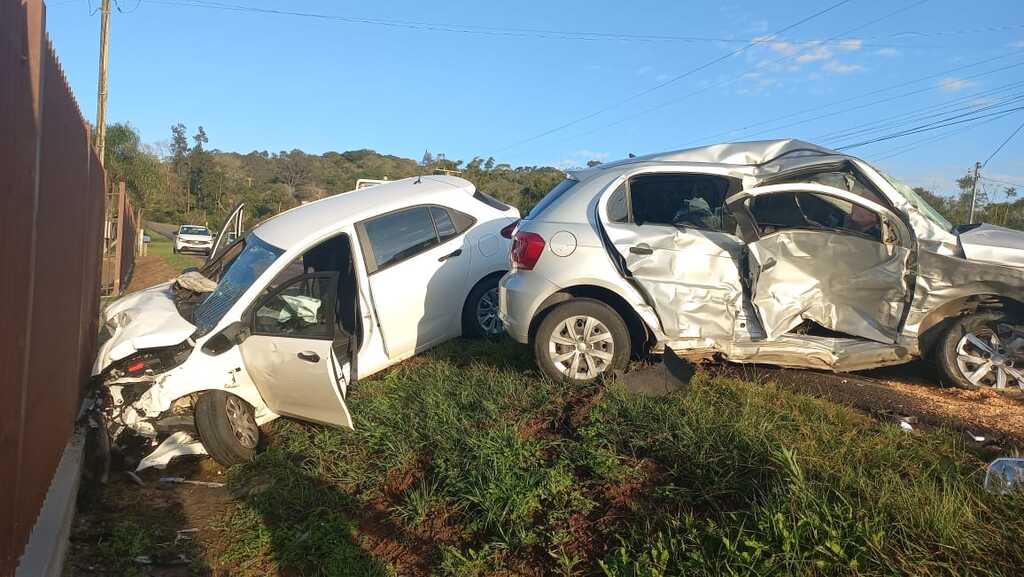 VÍDEO: acidente na ERS-511 deixa motorista gravemente ferido na manhã desta quinta