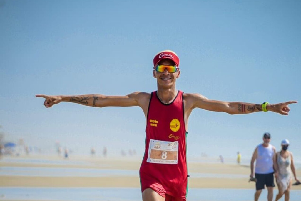 Atleta de Bagé se prepara para correr Maratona de Pelotas