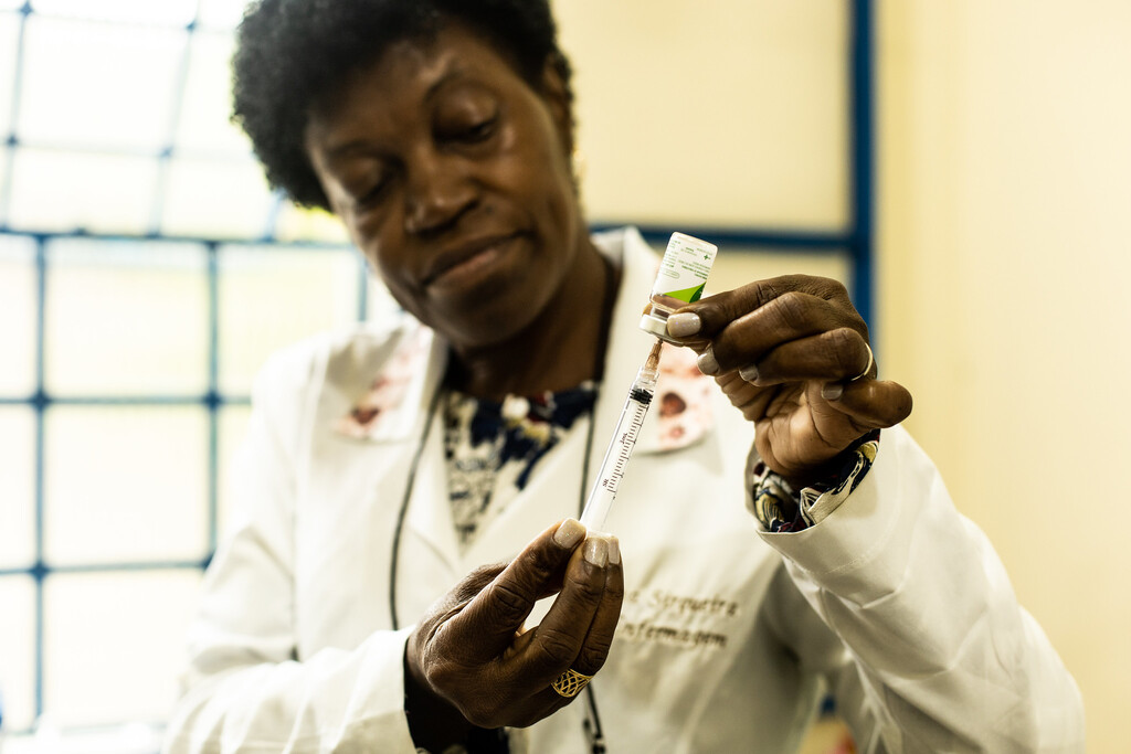 Foto: Michel Corvello - Ascom - Em Pelotas, índices de vacinação ainda estão baixos