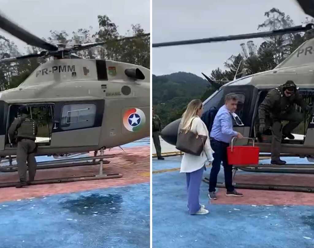 Polícia Militar e SC Transplantes viabilizam transporte de coração