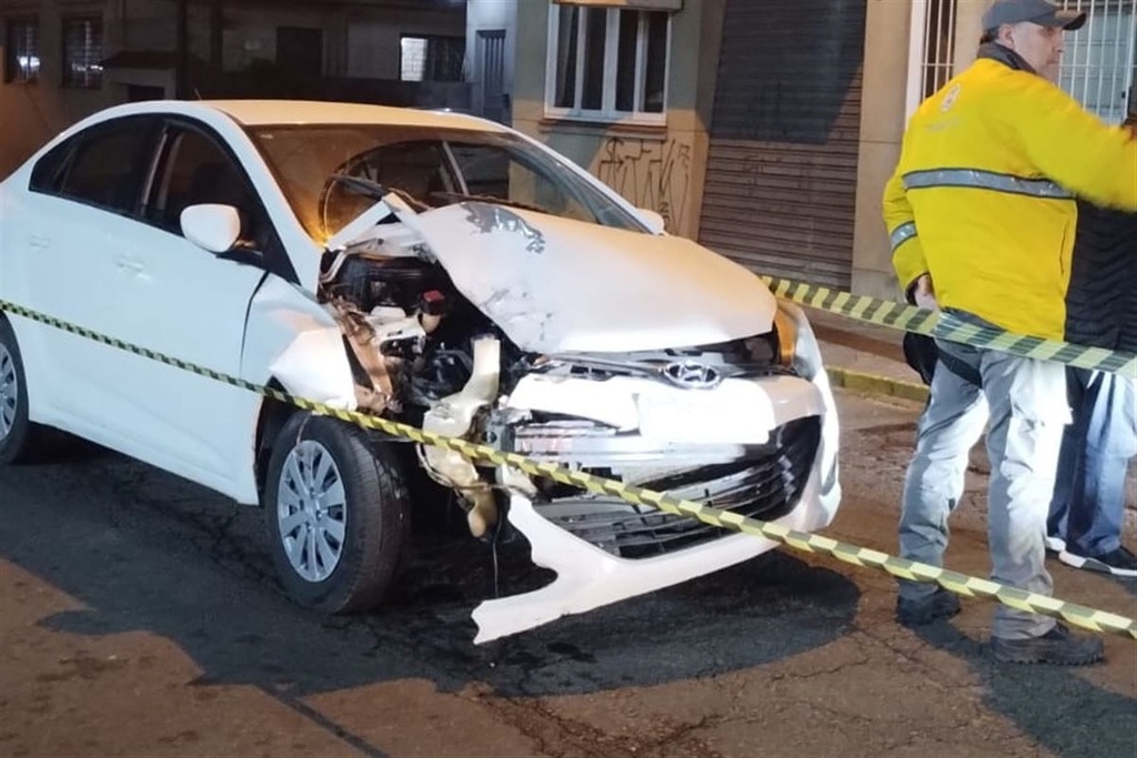 Fabiano Martins/Arquivo Pessoal - Motorista do HB20 se recussou a fazer o teste do etilômetro e foi autuado em flagrante por embriaguez ao volante