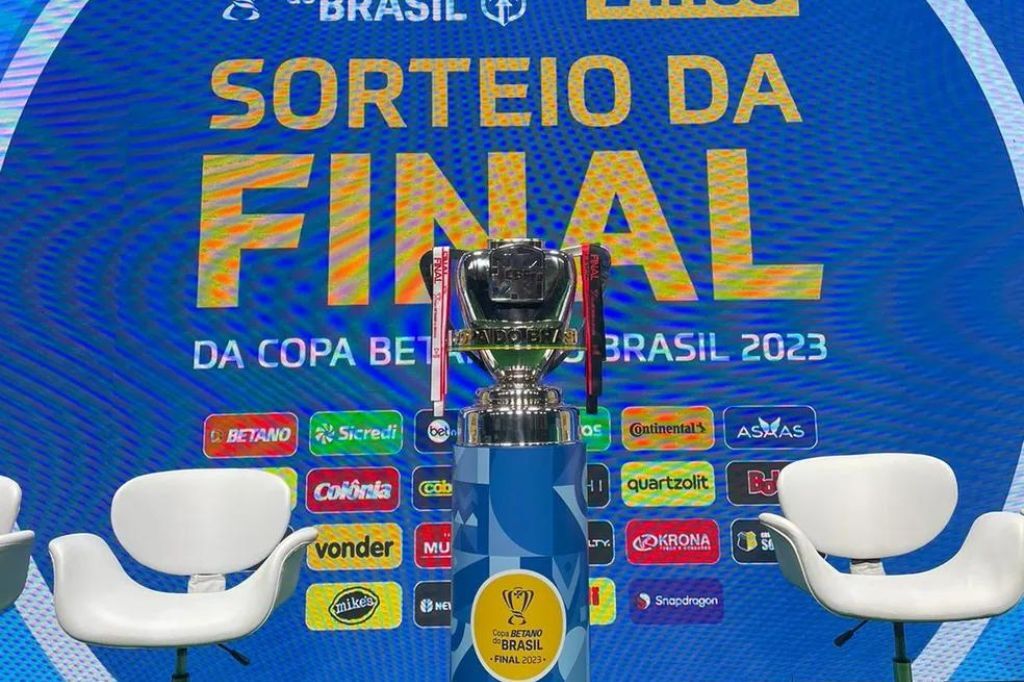  - Sorteio da final da Copa do Brasil 2023 — Foto: Vinicius Rodeio