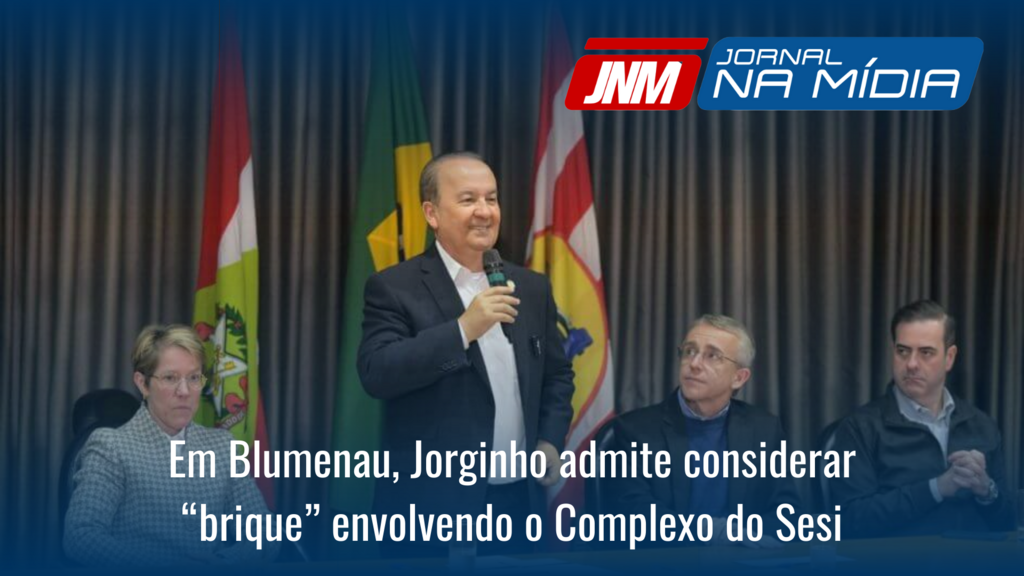 Em Blumenau, Jorginho admite considerar “brique” envolvendo o Complexo do Sesi