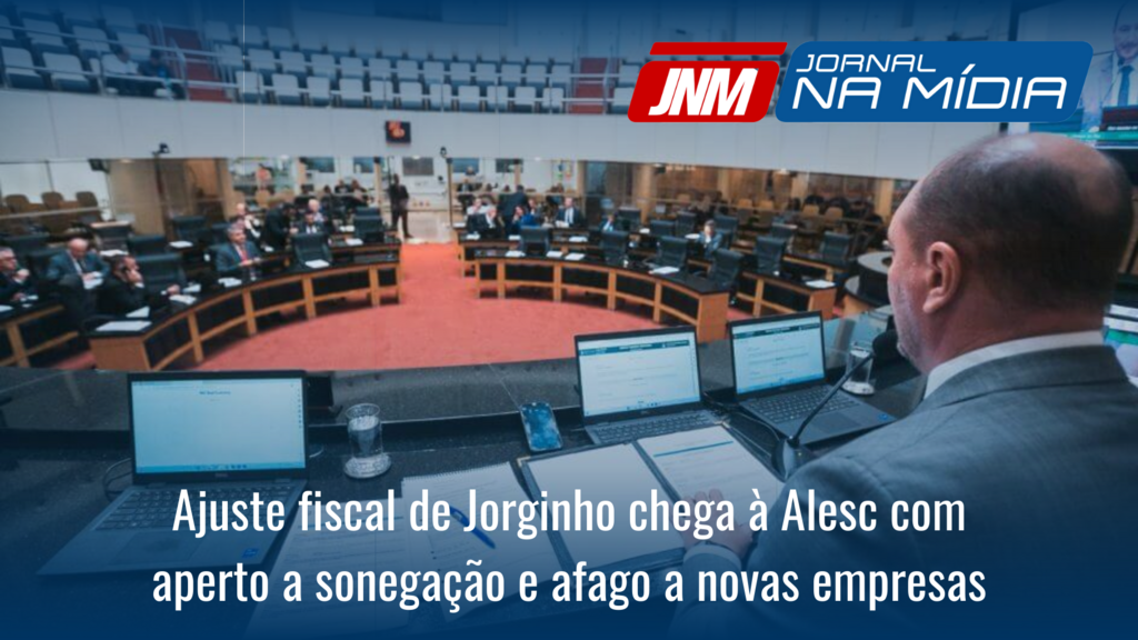 Ajuste fiscal de Jorginho chega à Alesc com aperto a sonegação e afago a novas empresas