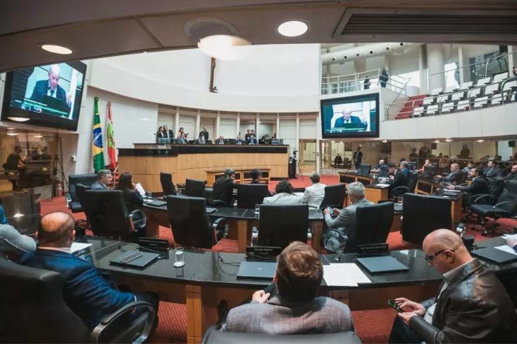  - Reunião da Comissão da CCJ na Alesc – Foto: Bruno Collaço/Agência AL